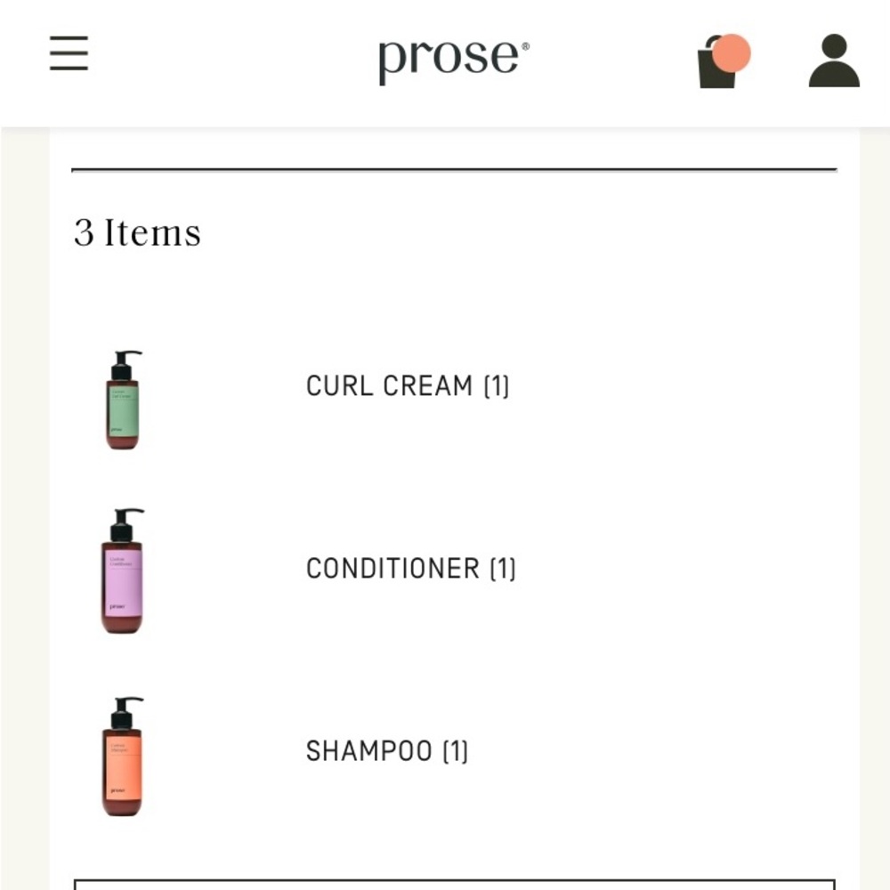 Prose Pre mixed kit